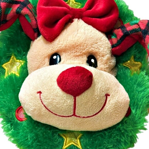 Goffa Animated Plush Dog Dances Lights Sings Rockin' Around the Christmas Tree - Picture 3 of 9